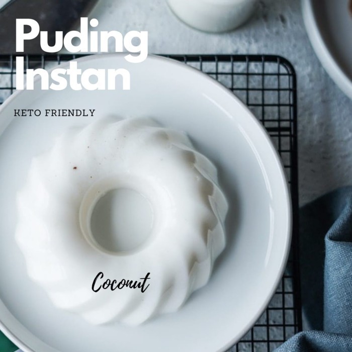 

Puding instant keto