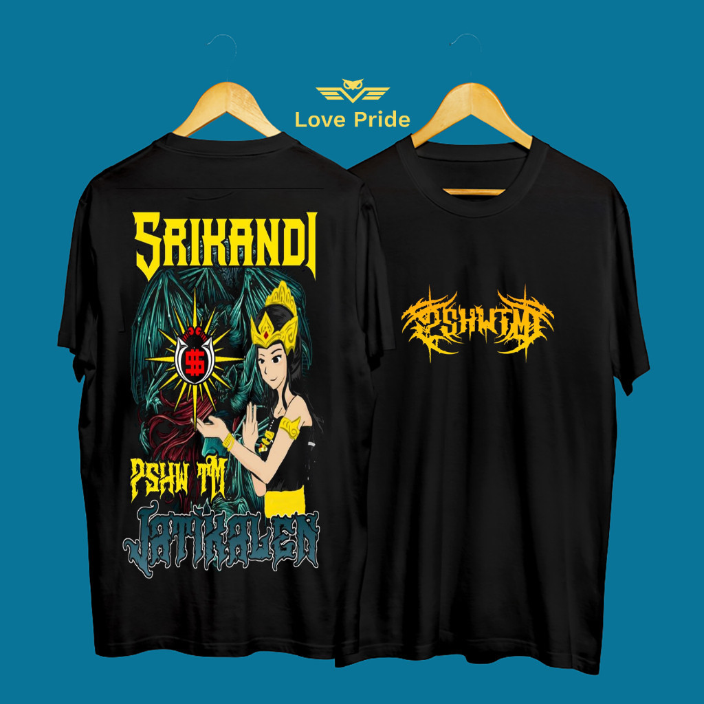 Kaos Tshirt Baju Distro Pencak Silat PSHW Srikandi Jatikalen PSHWTM Premium Terbaru