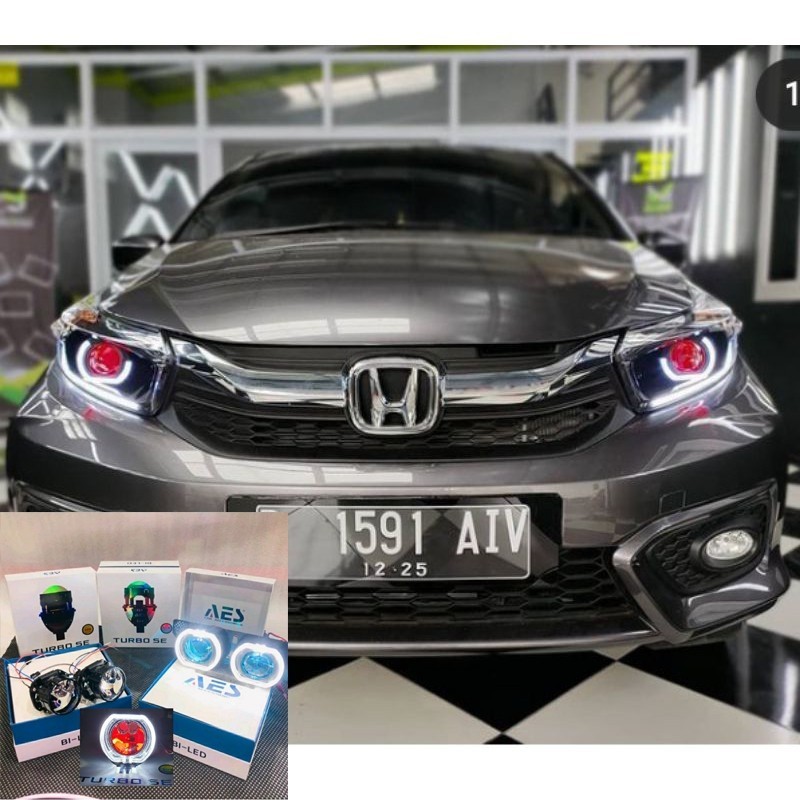 promo spesial Lampu Biled Mobil Brio Mobilio New Facelit Paket Lengkap