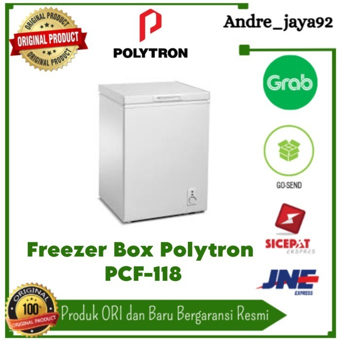 Freezer Box Polytron 100 liter PCF-118/PCF118