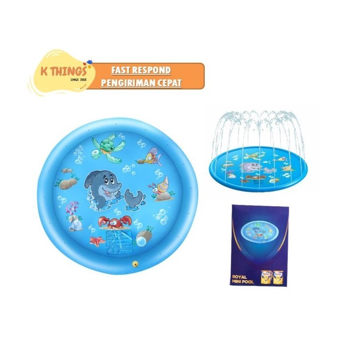 NUTRILON Kolam Renang Kolam Bola Karet Anak Bayi / Royal Swimming Pool - Royal Pool