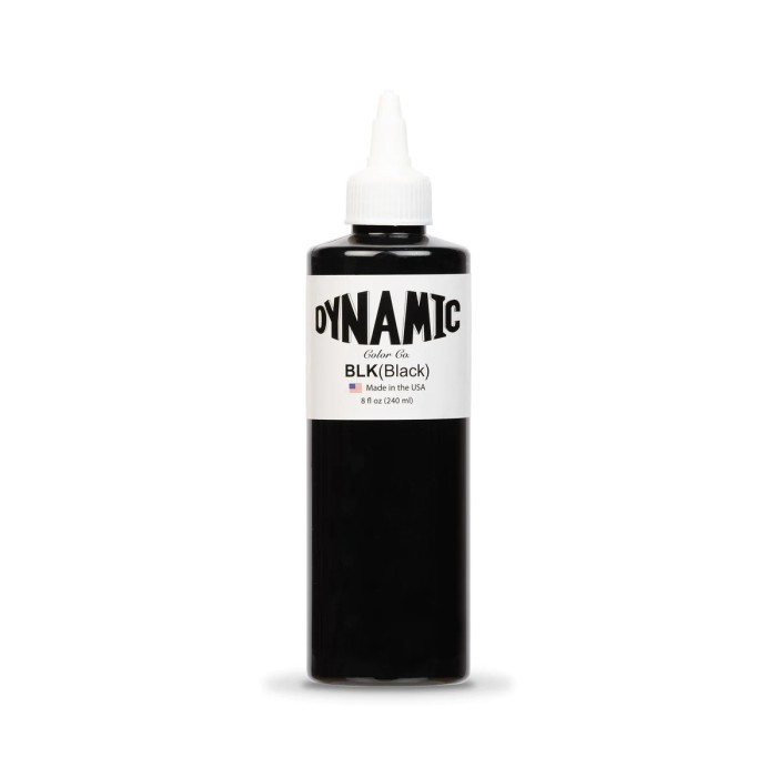 

TINTA TATTOO INK DYNAMIC BLACK TRIPLE BLACK 8oz - Black 8oz