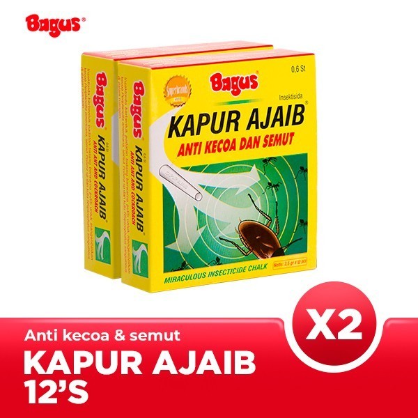 

TWIN PACK - Bagus Kapur Ajaib 6's