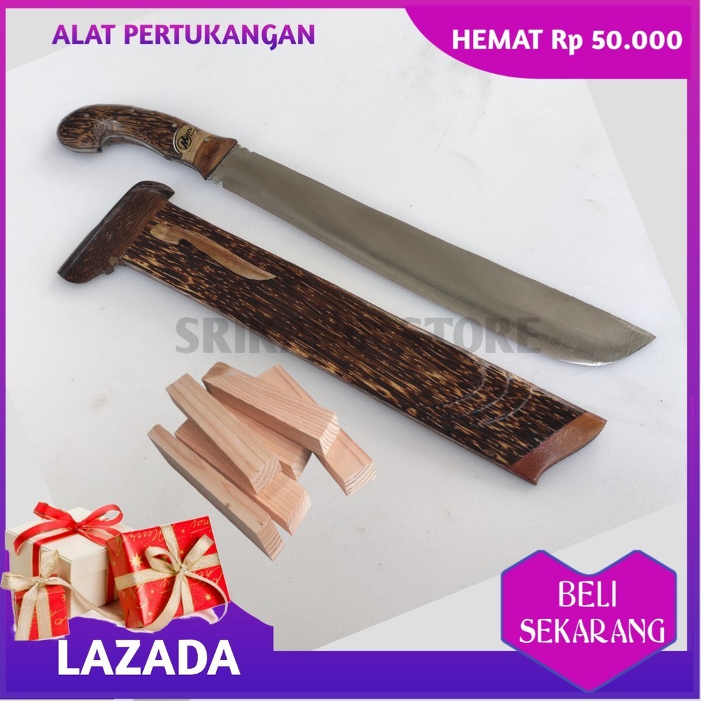 (ALAT PEMOTONG KAYU) GOLOK BAJA KAYU AREN