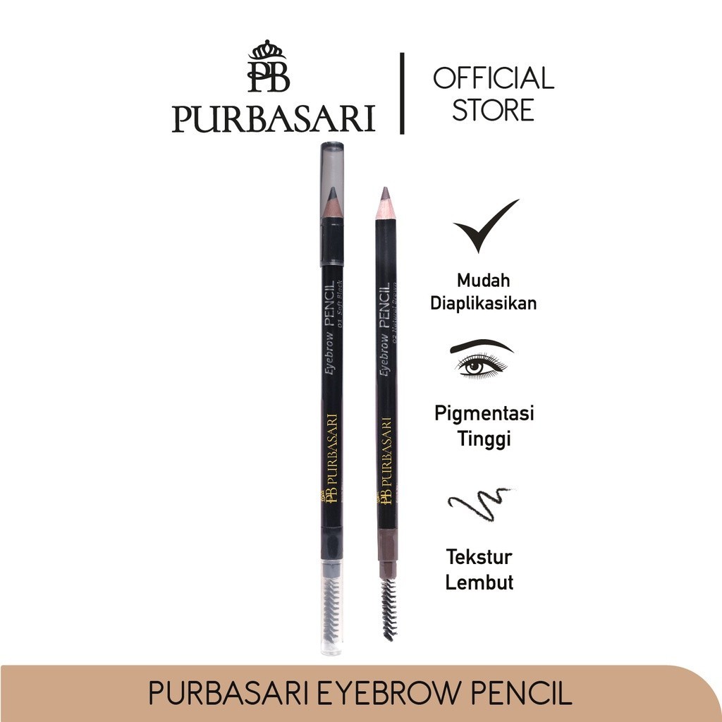 - Purbasari Eyebrow Pencil Hydra Series - Pensil Alis