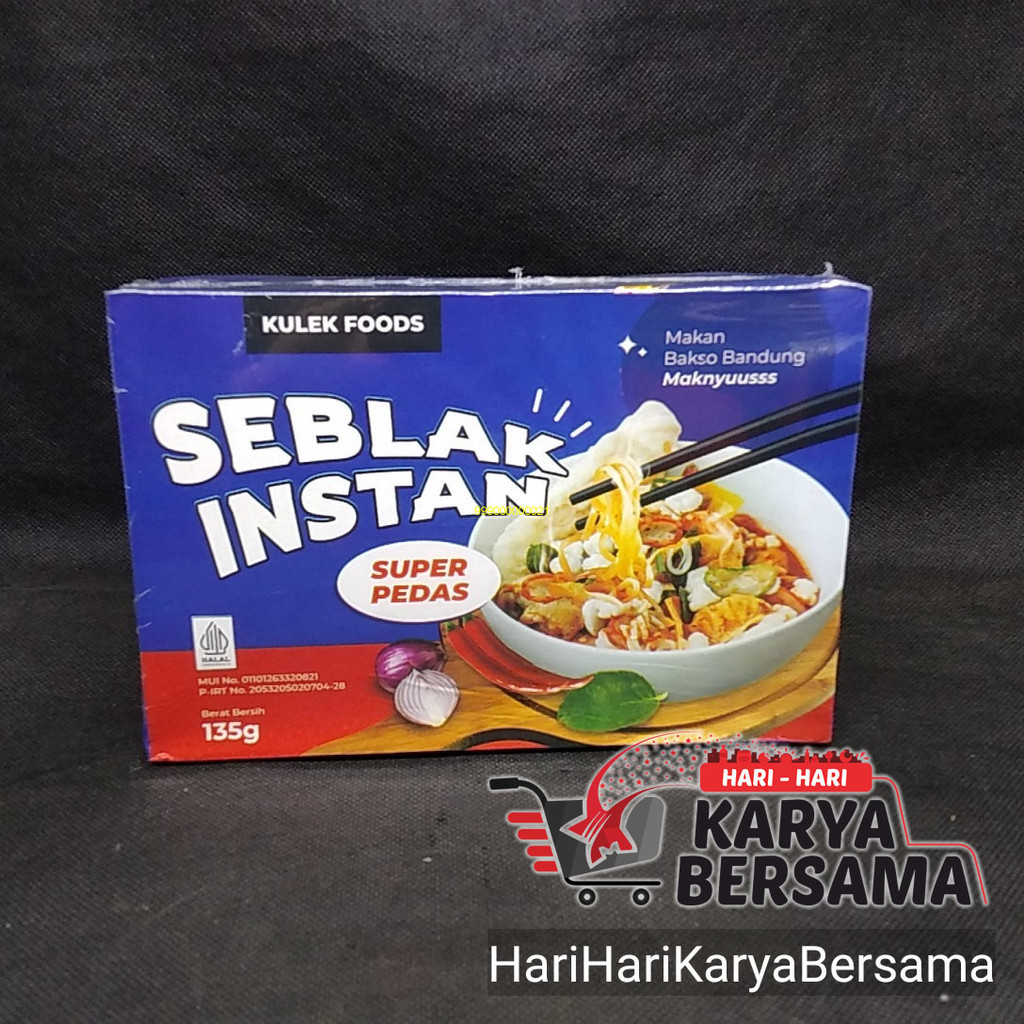 

SEBLAK INSTAN SUPER PEDAS 135GR