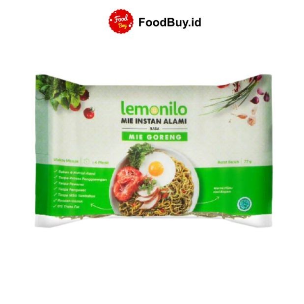 

Lemonilo Mie Instant Rasa Mie Goreng 77 gr