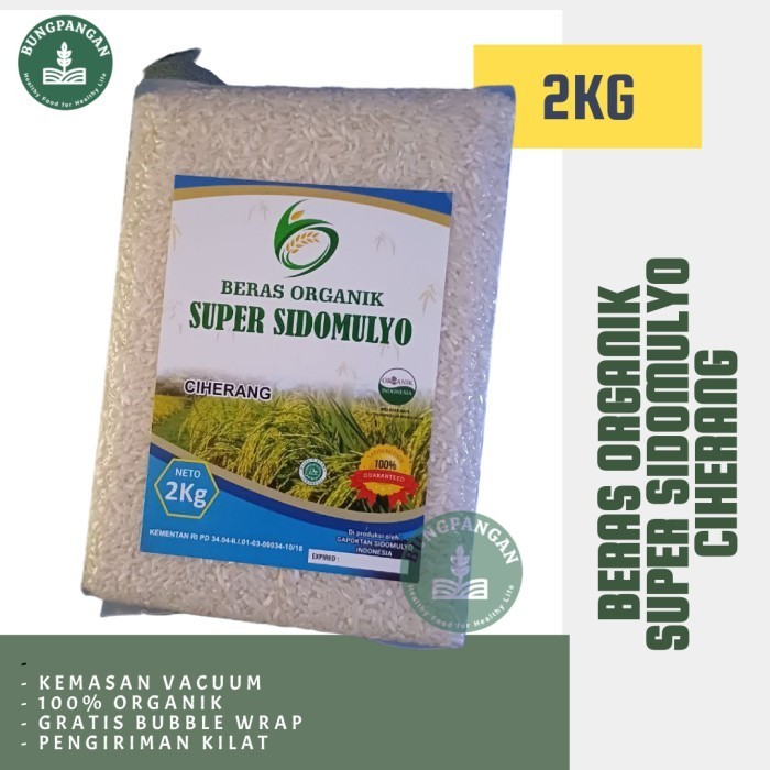

Promo Termurah - sukron_86 2Kg Beras Ciherang Organik Premium Super Sidomulyo