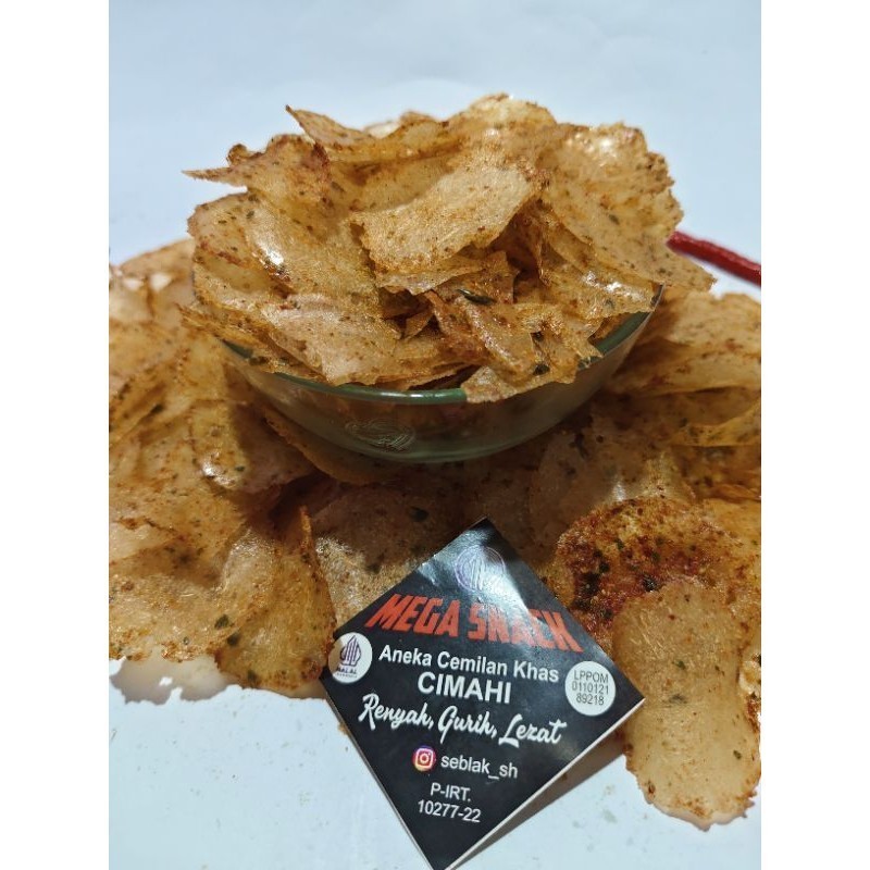 

KERIPIK KACA PEDAS DAUN JERUK 500GR / KERIPIK KACA ORIGINAL 500GR / KERIPIK KACA / KRIPIK BELING