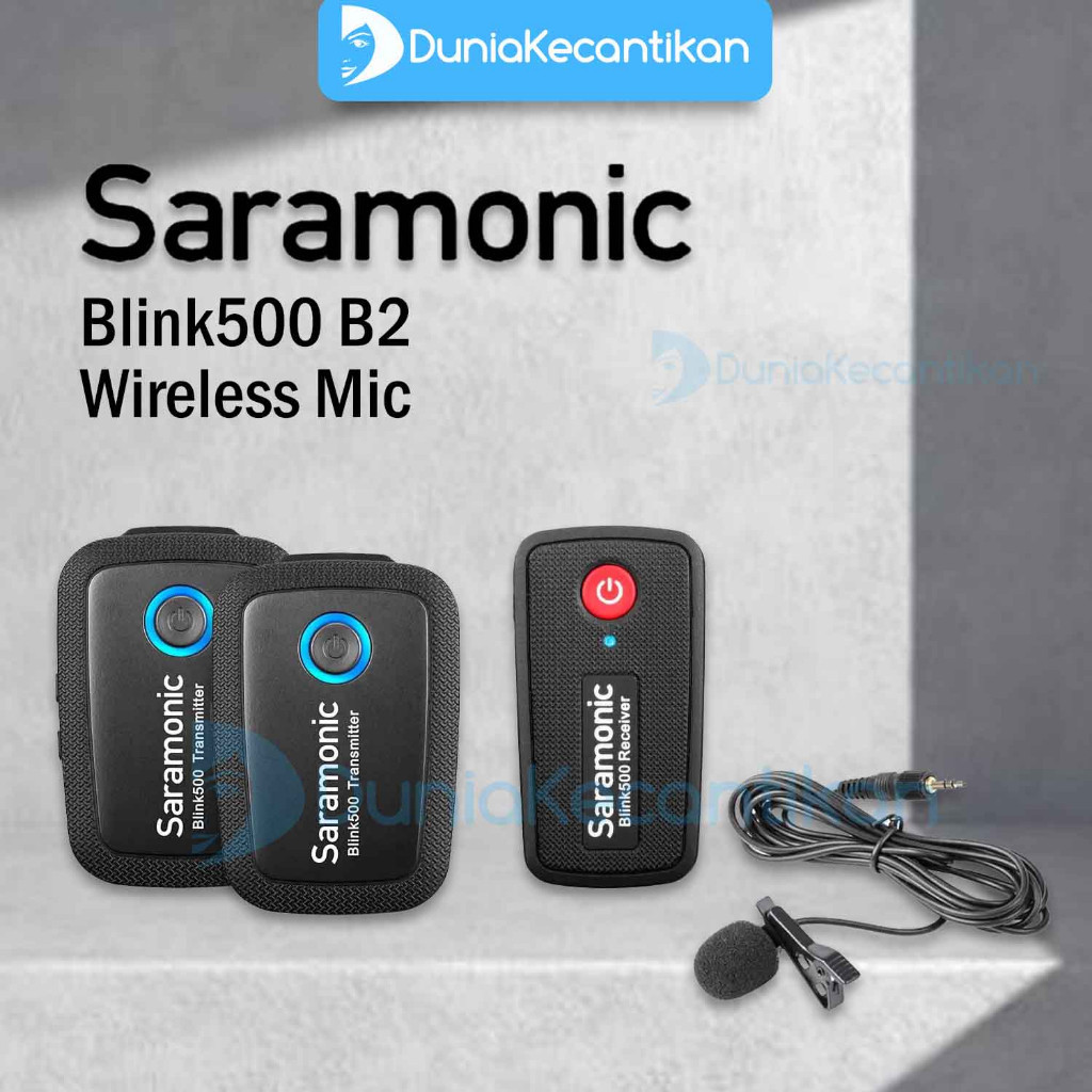 Saramonic Blink 500 B2 Microphone Wireless Dual-channel Omni Lavalier Mic Clip On Wireless Mikrofon