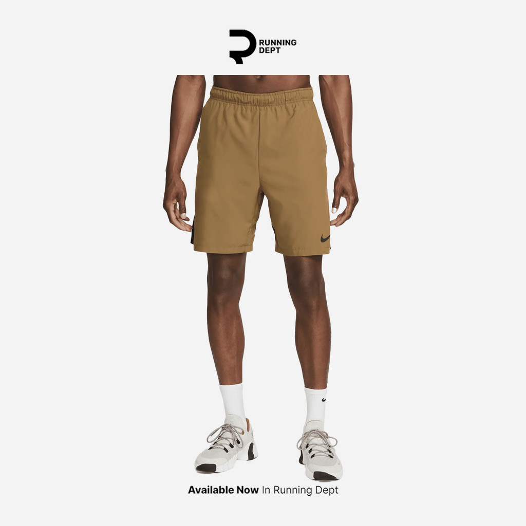 Celana Training Pria NIKE DRI FIT FLEX WOVEN 9 INCH DM6618270 ORIGINAL