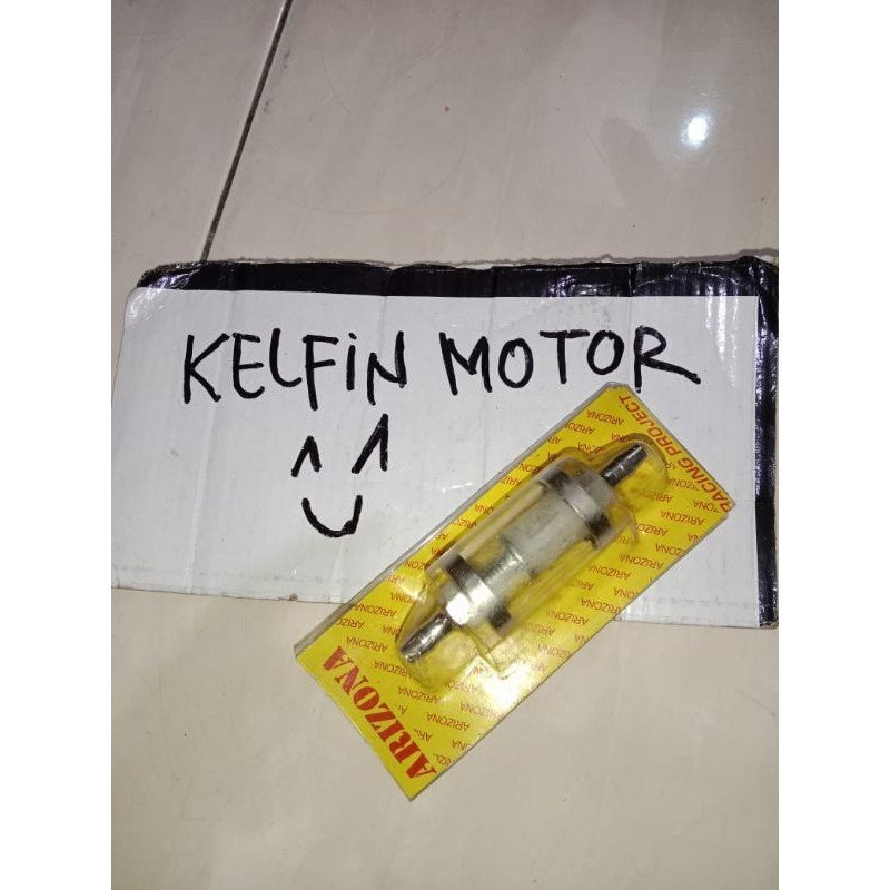 [ FURMOTOR ] SARINGAN BENSIN KACA ARIZONA FILTER TABUNG MINYAK REM RACING VARIASI MOTOR BEAT FI RX K