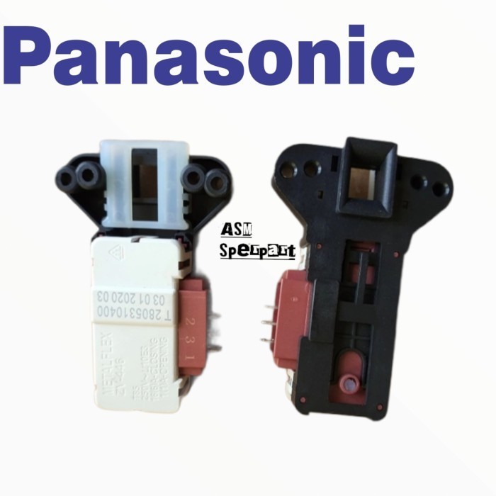 

Door Lock Switch Pintu Mesin Cuci Panasonik NA-128 NA-127 PART AC MESIN CUCI KULKAS