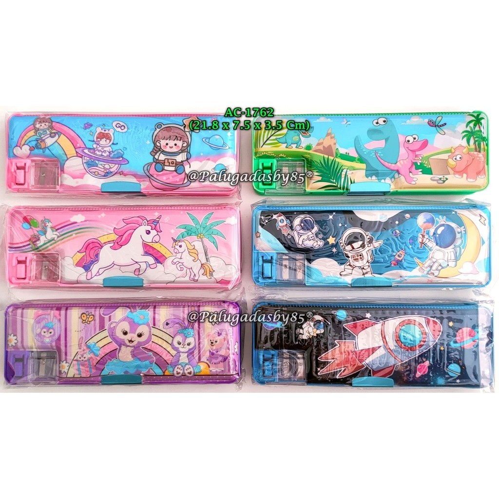 

(1 Biji) Kotak Pensil Magnet AC-1762 21.8 x 7.5 x 3.5 Cm Bisa Pilih Motif / Pencil Case Magnet AC-1762 / Tempat Pensil Magnet AC 1762 / Kotak Pensil Fancy AC1762