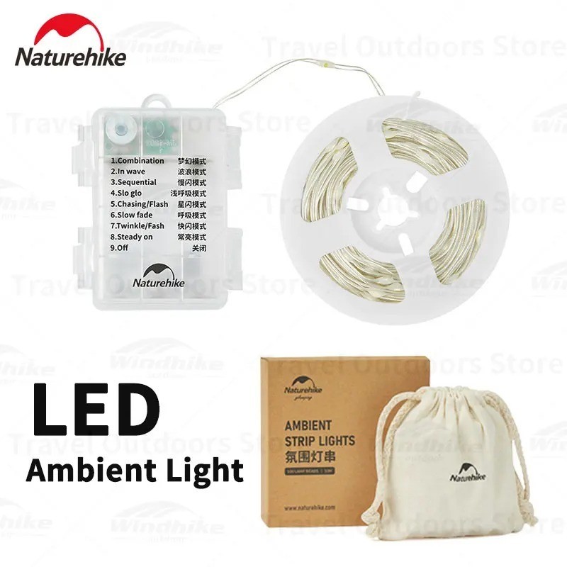 LAMPU LED AMBIENT LIGHT STRING NATUREHIKE CNH22DQ019 []