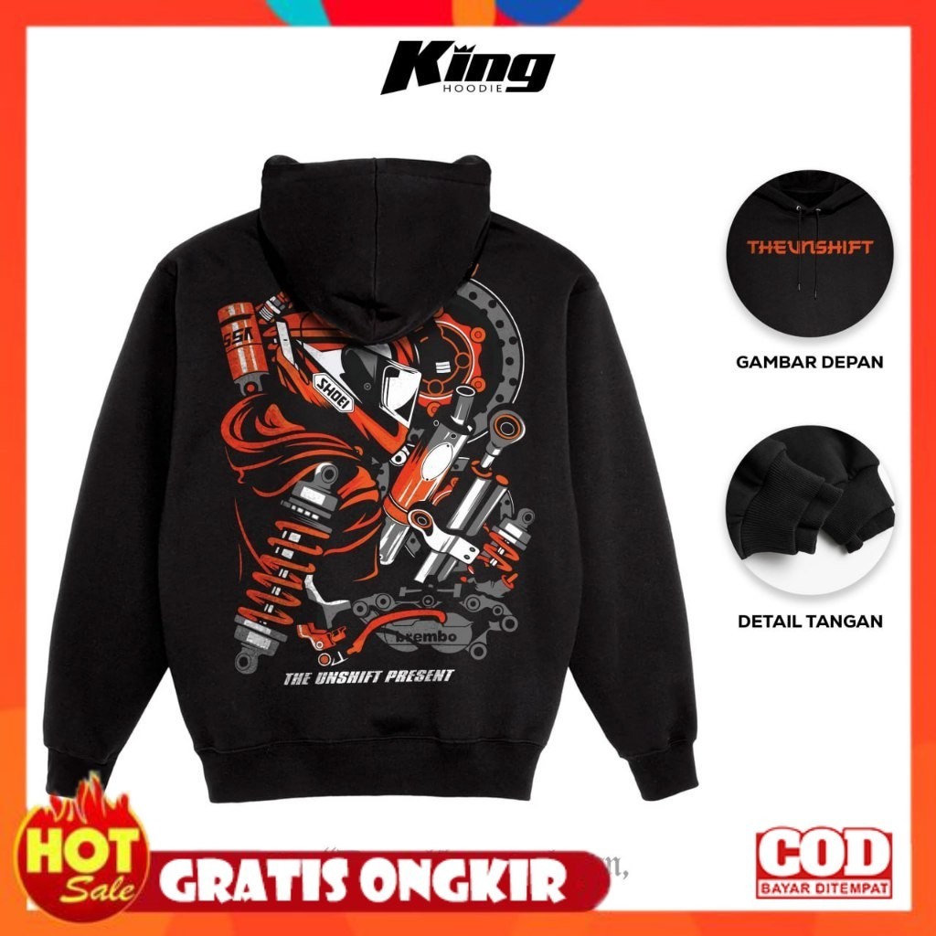 [PREMIUM ORIGINAL] Jaket Hoodie Sweater Pria Distro Wadezig Original Big Size Jumbo