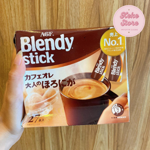 

AGF Blendy Stick Cafe Au Lait Instant Coffee - Bitter - sachet