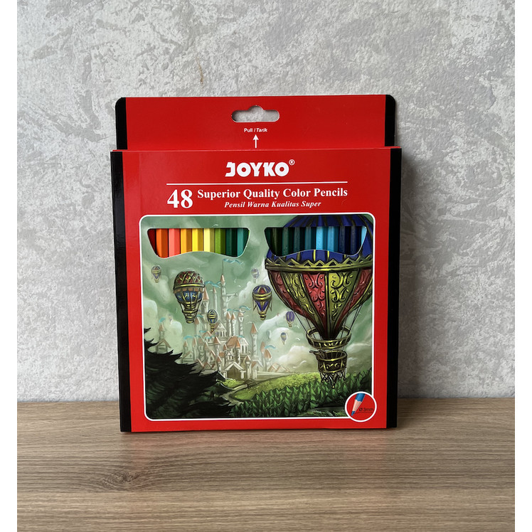 

✨LARIS✨ -Pensil Warna Panjang Joyko - 48 Warna CP-0127