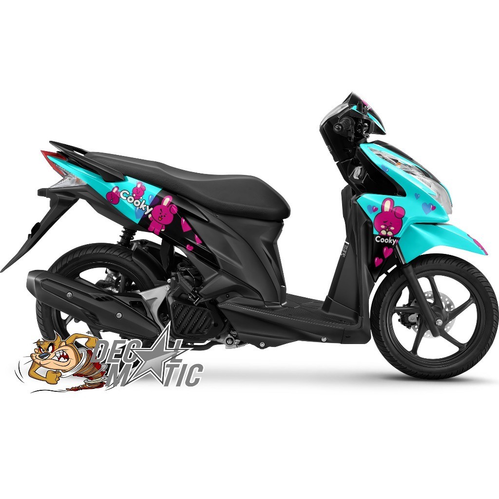 Decal Vario Techno 125 Full body  Stiker Full Body Vario Techno 125 PGMFI 2011- 2014 BT21 BTS Cooky