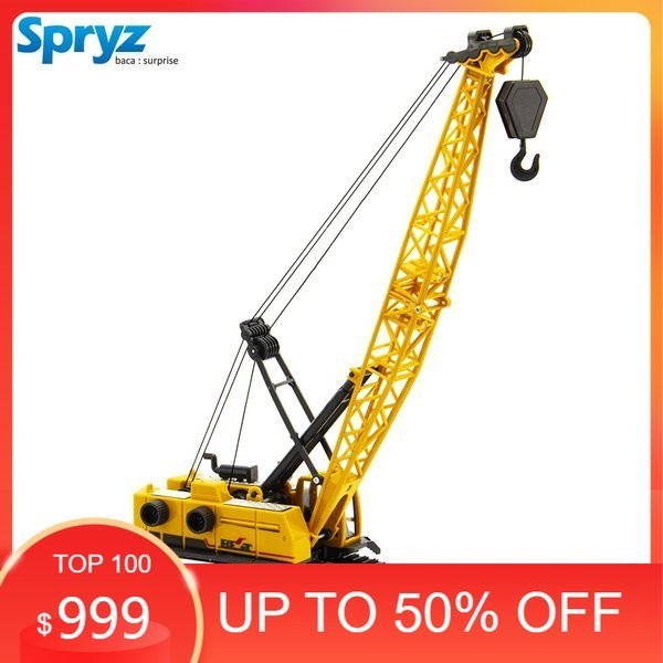 Spesial - Spryz Construx 1 55 Crane Mainan Miniatur mobil Crane