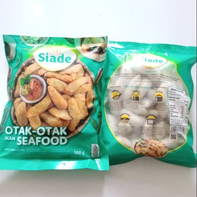 

SIADE OTAK OTAK SEAFOD 500GR