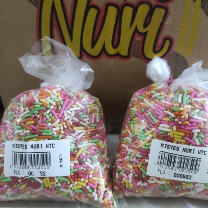 

Misyes Nuri Warna Campur 250gr
