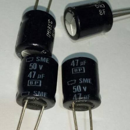 ds99 Elco 47uF/50V 47uF 50V BP Bipolar