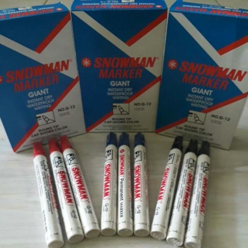 

Spidol Snowman Permanent - ABO