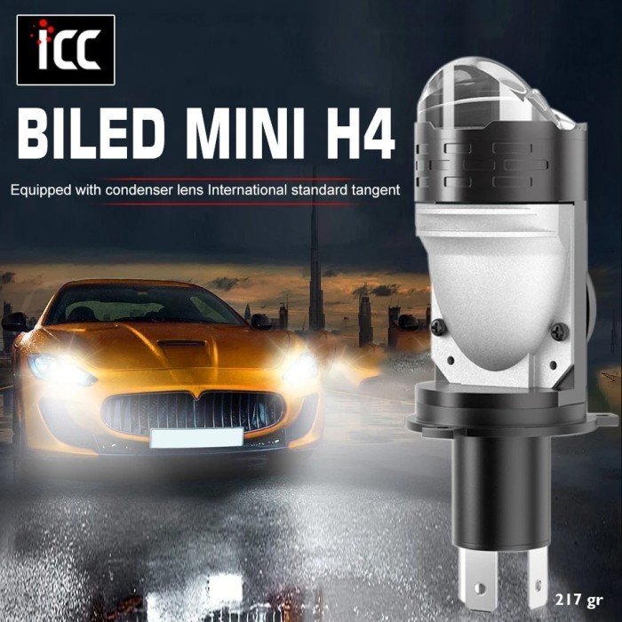 Biled mini Motor Mobil Laser H4 OCP 35 Watt Merk ICC