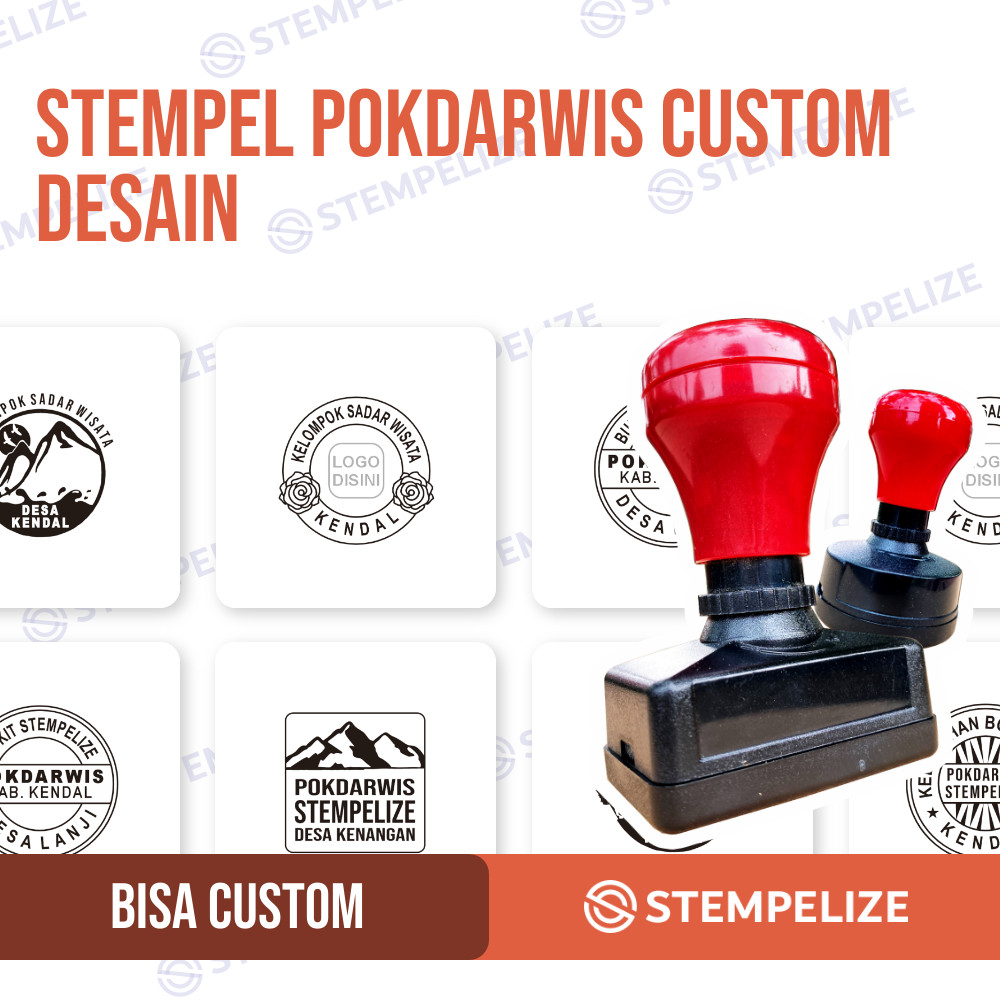 

Stempel Pokdarwis Custom Desain