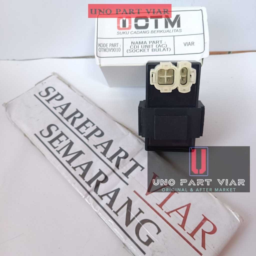 Viar CDI viar Cross x 150 / CDI viar karya 150 roda 3 non radiator CDI AV VIAR SOKET BULAT UNO PART 