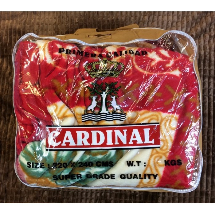 Cardinal Selimut Bulu Halus Tebal Uk. 220 X 240 Cm