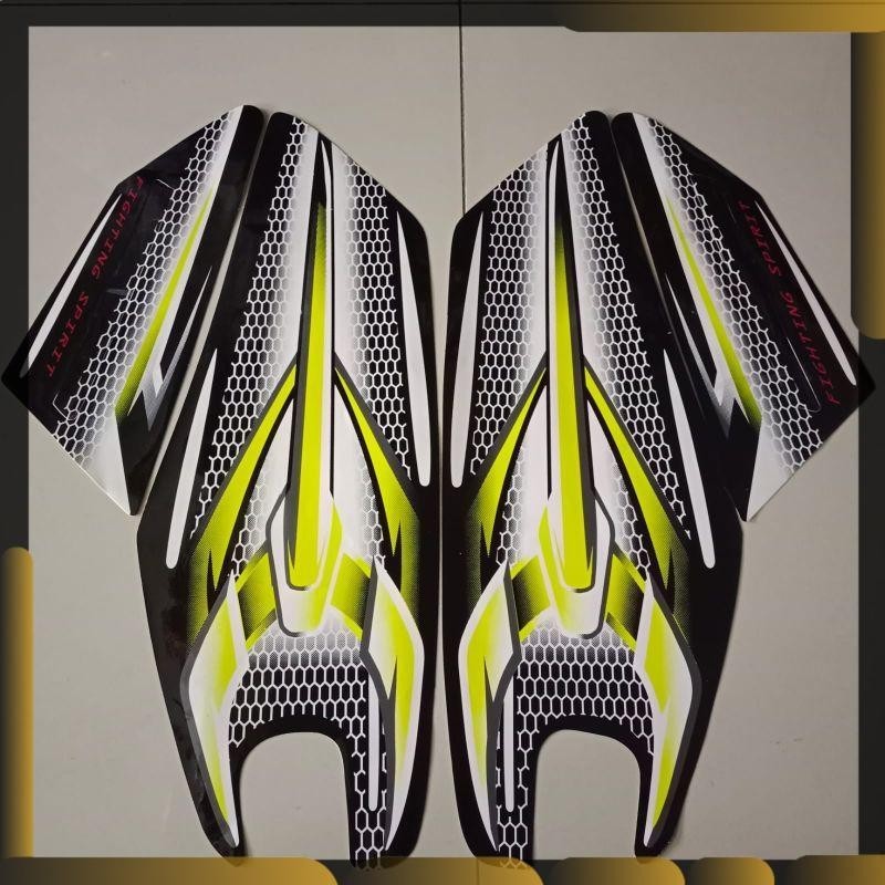 striping stiker yamaha RX KING 2007 KUNING LIST BODY RX KING KUALITAS