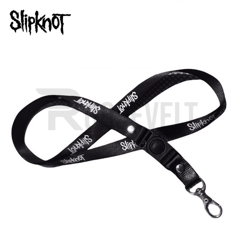 

TALI LANYARD SLIPKNOT / GANTUNGAN KUNCI / GANTUNGAN ID CARD / GANTUNGAN HP / TALI NAME TAG BAND
