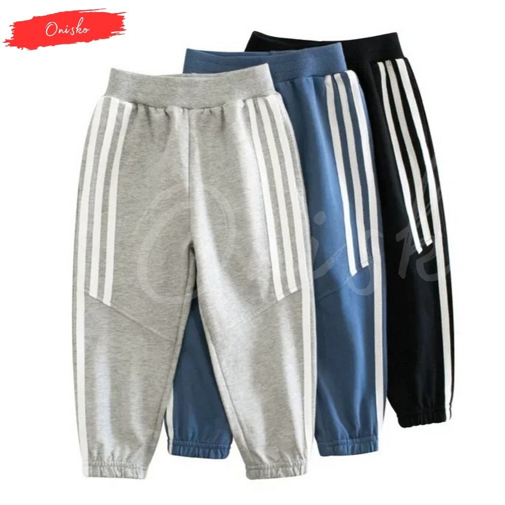 Celana Training Anak Laki Laki Perempuan Usia 2 sampai 16 Tahun Trening Jogger Joger Olahraga Panjan