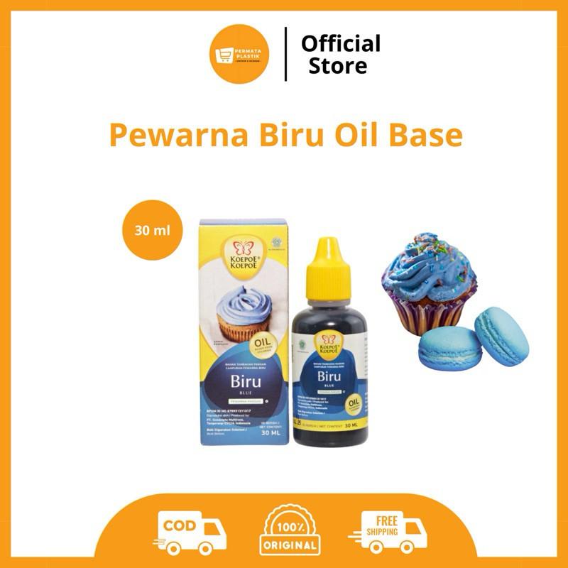 

Pewarna Biru Oil Base Kupu Kupu Koepoe Koepoe