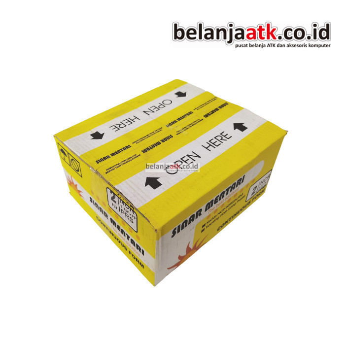 

Continuous Form 2 Ply 9 ½” x 11” bagi 2 (PRS) Sinar Mentari (Inch)