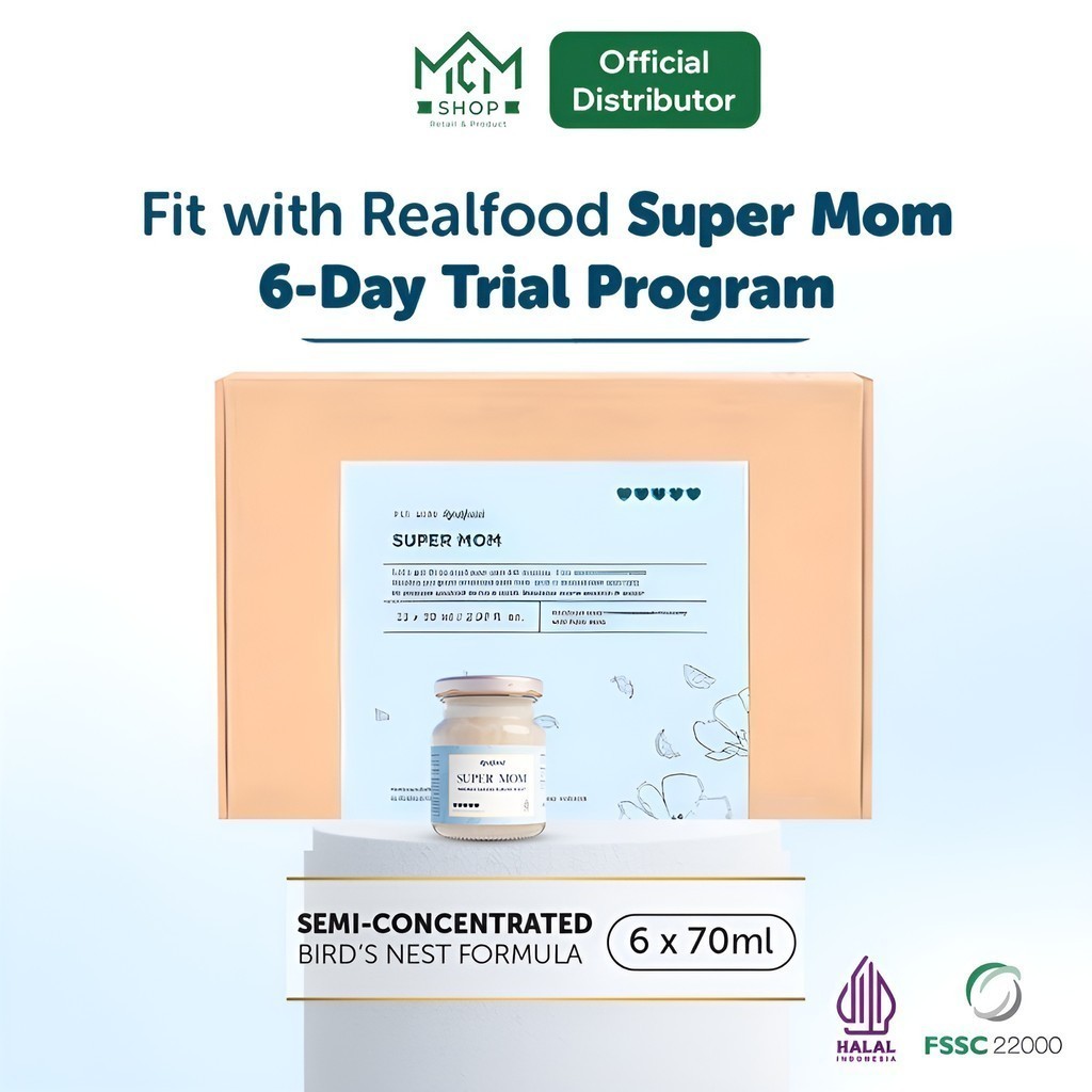 

Mcmshop Bojonegoro - Realfood Super Mom Semi Concentrated Bird's Nest, Program