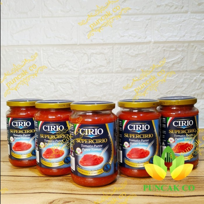 

[[ K23 - BEST SELLER ]] CIRIO SUPERCIRIO TOMATO PUREE 350 GR - TOMATO PASTE SAUS TOMAT PASTA