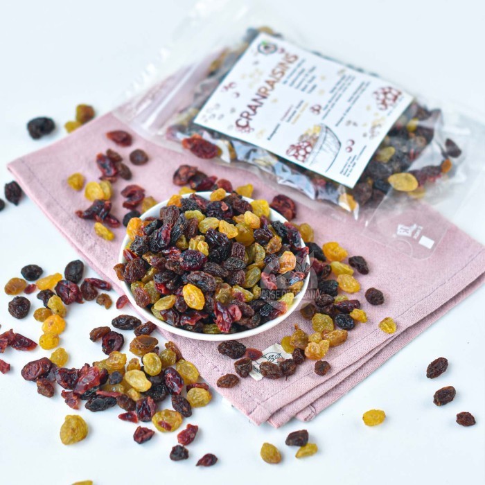 

[[ K23 - BEST SELLER ]] Cranraisins Mix (Buah Kering Campur) 300 gr