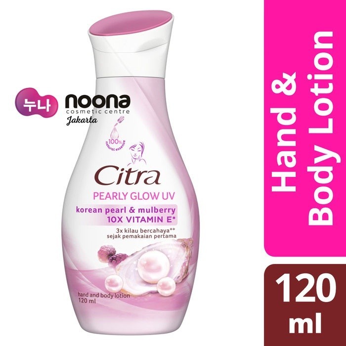 CITRA PEARLY GLOW UV KOREAN PEARL & MULBERRY LOTION 120ML -NJ