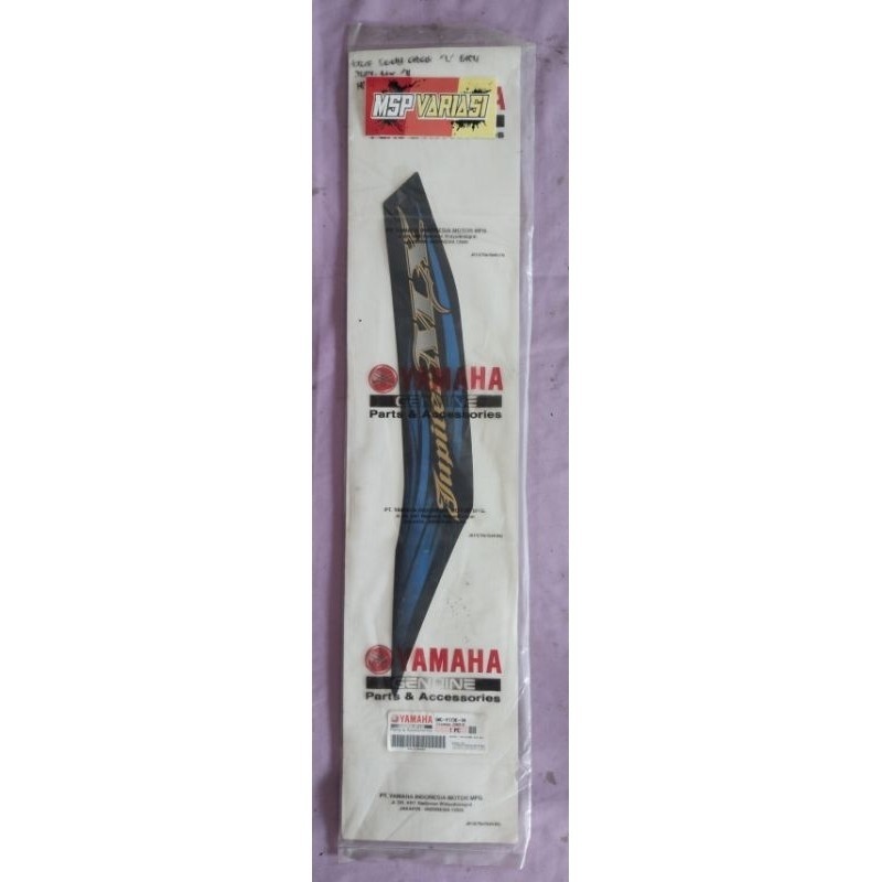 Striping Motor  Yamaha Jupiter MX New 2011 Biru Hitam Original Ori asli Yamaha Genuine Part