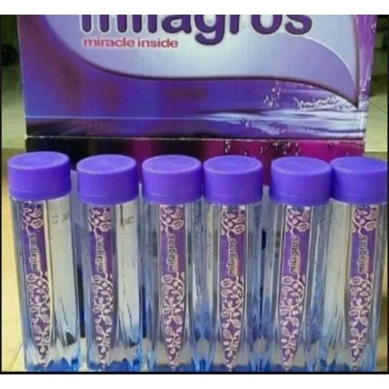 MILAGROS PH  AIR MINUM KESEHATAN ALKALINE PH TINGGI 6 I 2 MiLi ORIGINAL I IKTIMAL HERBAL HALAL MURAH