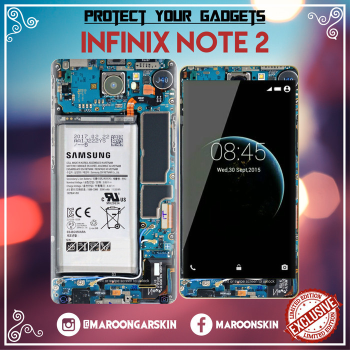 Jual Garskin infinix Note 2 X600 - Samsung Murah