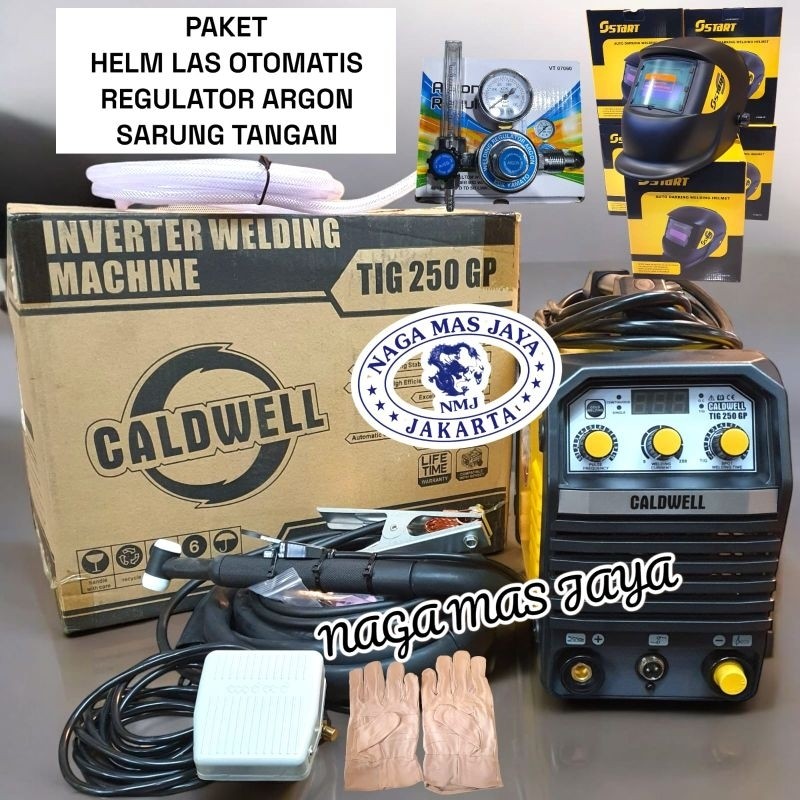 MESIN LAS ARGON CALDWELL TIG 250 GP / TRAFO LAS ARGON CALDWELL TIG 250GP / TRAVO LAS ARGON CALDWELL 