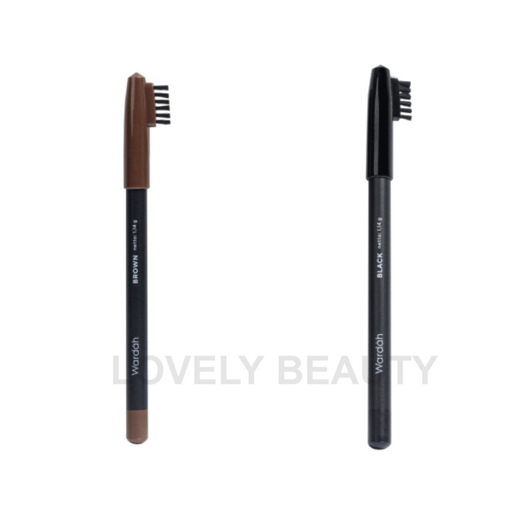 Wardah EyeXpert Eyebrow Pencil | Pensil Alis Wardah/Eye Brow/Waterproof/Kit/Definer/Matic