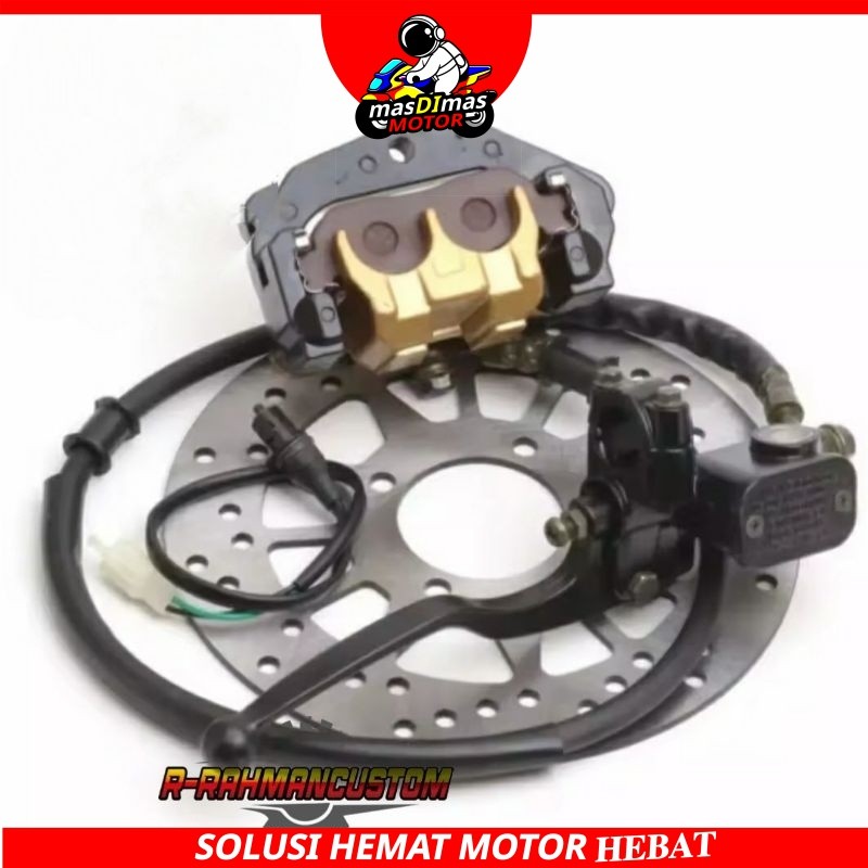 REM CAKRAM DEPAN ASSY KOMPLIT MASTER SET FIZR FIZ R JUPITER VEGA OLD MASTER REM ATAS SET KALIPER PIR