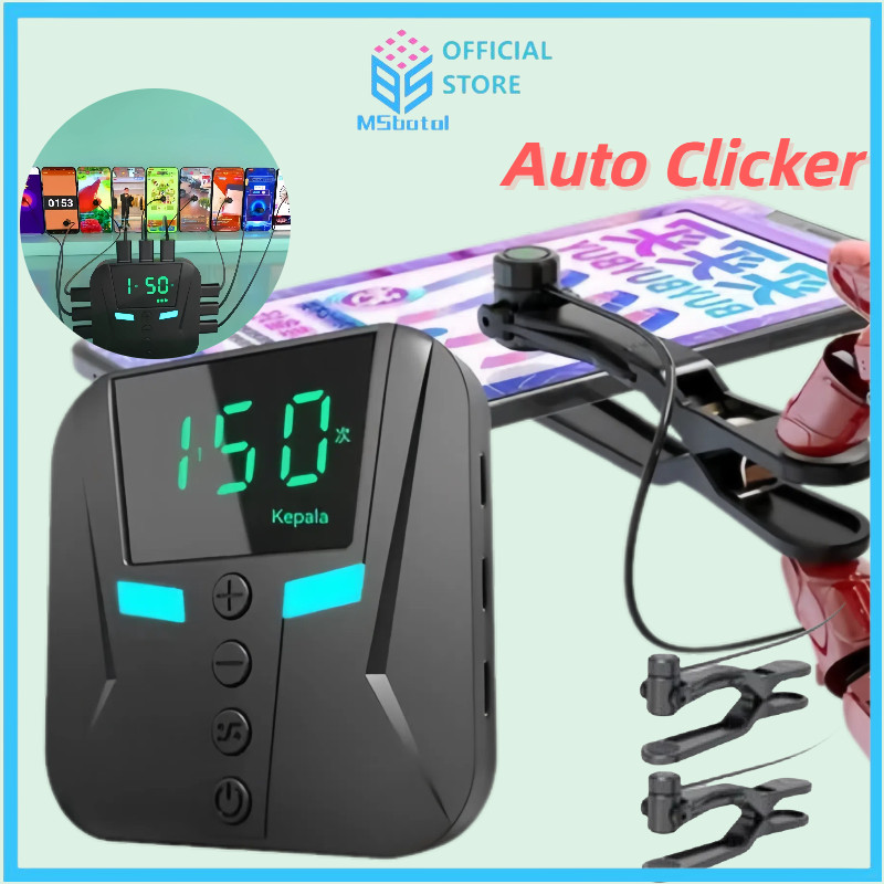 【COD】Alat Klik Layar Otomatis Multifungsi / Cocok Untuk Ponsel Pintar Alat Klik Layar Ponsel Multifu