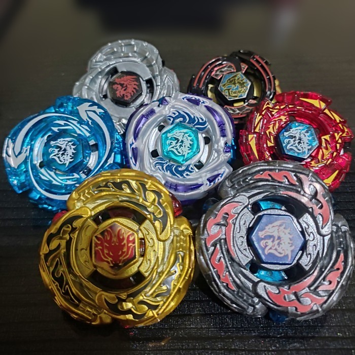 Beyblade Metal Fury 4D System - L Drago Set (L Drago Guardian, L Drago Destroyer, L Drago Destroyer 