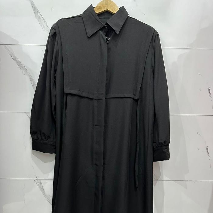 [[Terlaris]] Mona Tunik Shakilla Premium - Hitam